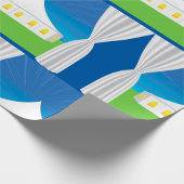 Big White Zelt Wrapping Paper Geschenkpapier