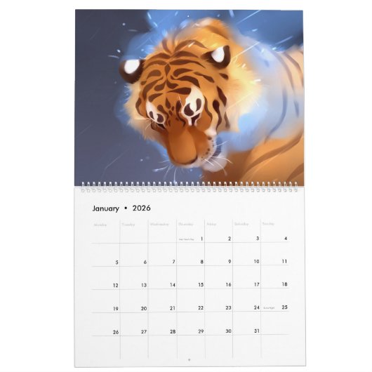 Big Wild Cats - Kalender 2019 (Jan 2026)