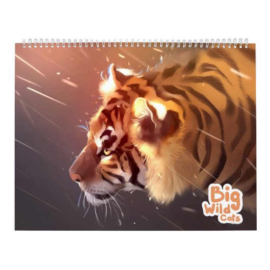 Big Wild Cats - Kalender 2019 (Titelbild)