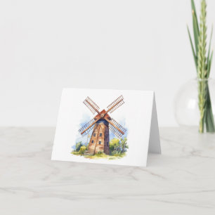 Big Windmill BLANK Karte