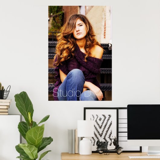 Big Window 3 Poster (Heimbüro)