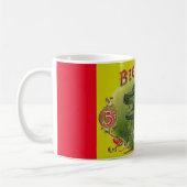 Big Wolf Zigarrenlabel Kaffeetasse (Links)