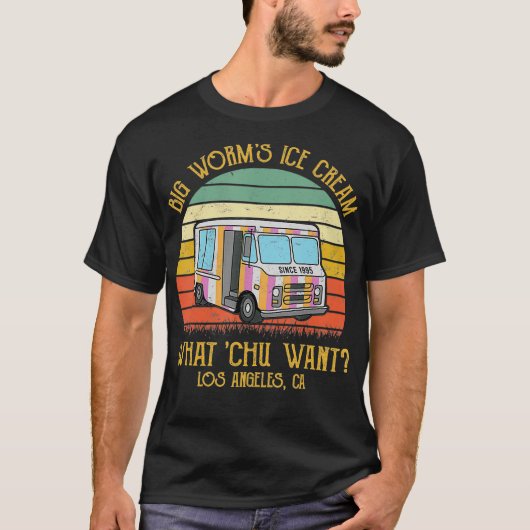 Big Worms Ice Cream Was Chu Wollte _2 T-Shirt (Vorderseite)