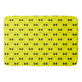 Big Yellow Allover Large Bath Mat Badematte (Vorderseite)