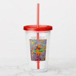 Big Yellow Bird Acryltrinkbecher