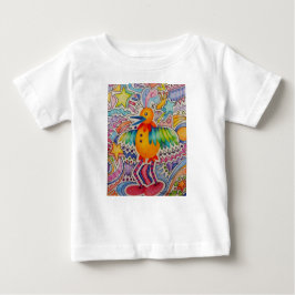 Big Yellow Bird Baby T-shirt