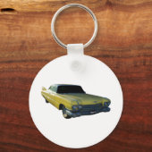 Big Yellow Fin 59 Cadillac Schlüsselanhänger (Vorderseite)