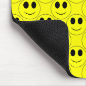 Big Yellow Happy Allover Mousepad (Ecke)