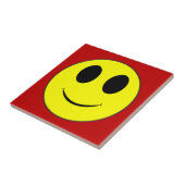 Big Yellow Happy Face Fliese (Seite)