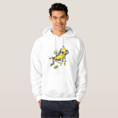 Big Yellow Sunbader Banana Hoodie (Vorne ganz)