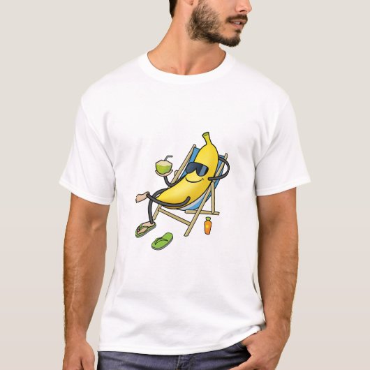 Big Yellow Sunbader Banana T-Shirt (Vorderseite)