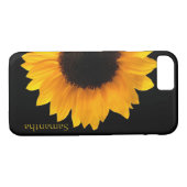 Big Yellow Sunflower iPhone 7 Fall Case-Mate iPhone Hülle (Rückseite (Horizontal))