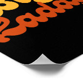 Big Zaddy Vater Daddy Vatervater Day Poster (Ecke)