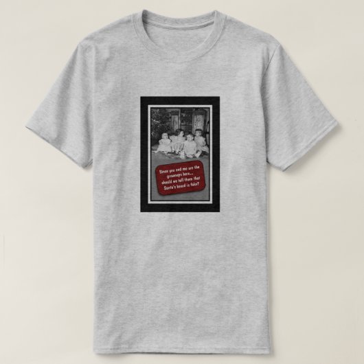 #bigandtall (6xl) Weihnachtst-stück durch Dal T-Shirt (Design vorne)