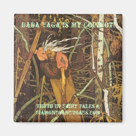 Bigbaba, Baba Yaga ist mein Kopilot, Wahrheit in F Magnet (Vorne)