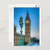 BigBen Postkarte (Vorne/Hinten)
