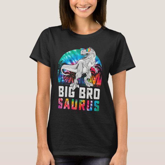 Bigbrosaurus Rex Dinosaur Big Bro Saurus Family Ma T-Shirt (Vorderseite)
