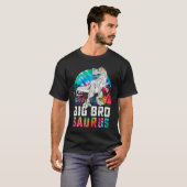Bigbrosaurus Rex Dinosaur Big Bro Saurus Family Ma T-Shirt (Vorne ganz)