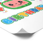 Bigbruder Familienmatte des Geburtstagskameraden M Poster (Ecke)