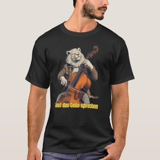 bigcat play music T-Shirt (Vorderseite)