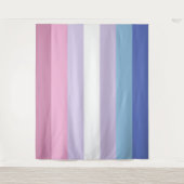 Bigender-Flag Extra große LGBT Wandteppich (Vorderseite)