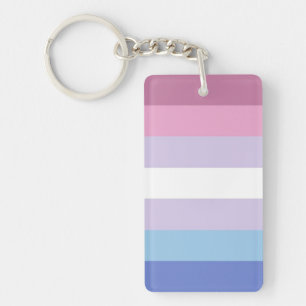 Bigender-Flag Schlüsselanhänger
