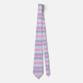 Bigender-Flaggen-Diamanten-Stolz Krawatte (Vorderseite)