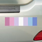 Bigender Pride Autoaufkleber (Auf Auto)