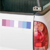 Bigender Pride Autoaufkleber (Auf Lkw)