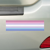 Bigender Pride Autoaufkleber (Auf Auto)