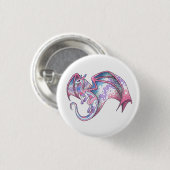Bigender Pride Dragon Button (Vorne & Hinten)