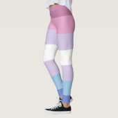 Bigender-Pride-Flag Leggings (Links)