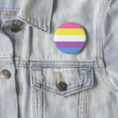 Bigender Pride Flag LGBT Pride Button (Beispiel)