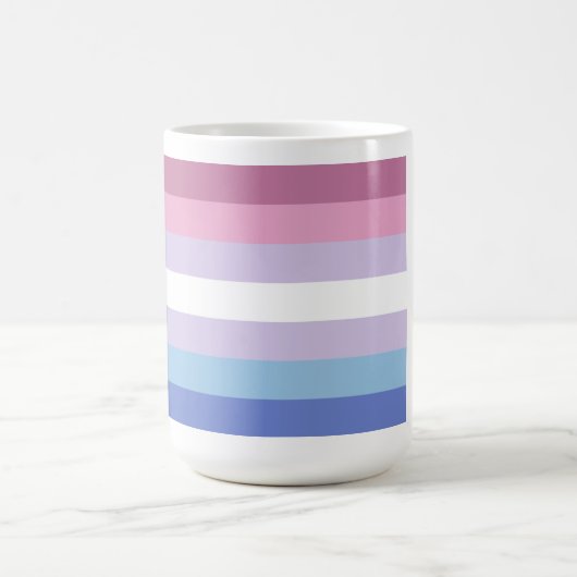 Bigender Pride Kaffeetasse (Mittel)