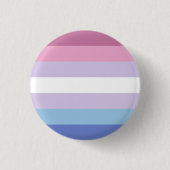 Bigender-Pride-Markierung Button (Vorderseite)