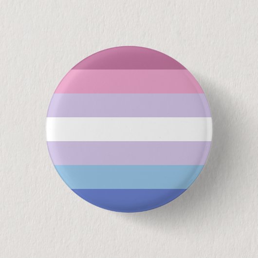 Bigender-Pride-Markierung Button (Vorderseite)