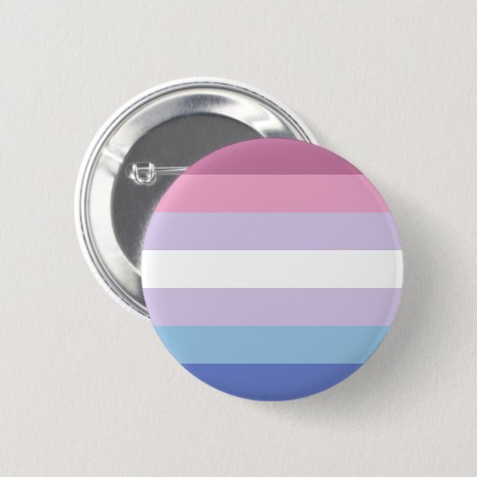 Bigender-Pride-Markierung Button (Vorne & Hinten)