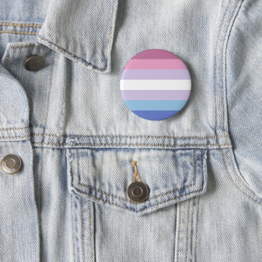 Bigender-Pride-Markierung Button (Beispiel)
