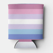 Bigender-Pride-Markierung Dosenkühler (Vorderseite)