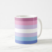 Bigender-Pride-Markierung Kaffeetasse (VorderseiteRechts)