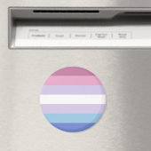 Bigender-Pride-Markierung Magnet (In Situ (Geschirrspüler))