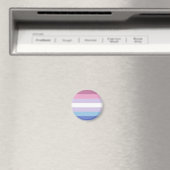 Bigender-Pride-Markierung Magnet (In Situ (Geschirrspüler))