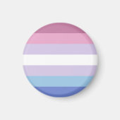 Bigender-Pride-Markierung Magnet (Vorne)