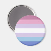 Bigender-Pride-Markierung Magnet (Vorderseite/Rückseite)