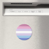 Bigender-Pride-Markierung Magnet (In Situ (Geschirrspüler))