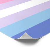 Bigender Pride Poster (Ecke)