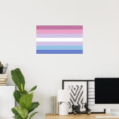 Bigender Pride Poster (Heimbüro)