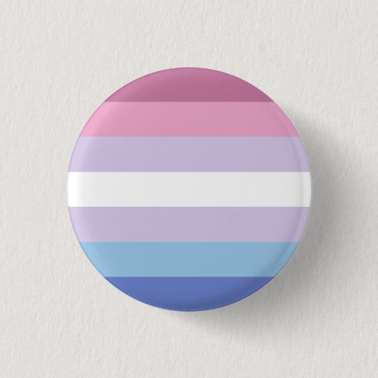 Bigender-Pride-Taste (leicht Lila) Button (Vorderseite)