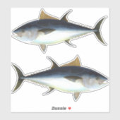 Bigeye Tuna Style Thunder_Cove Aufkleber (Blatt)