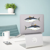 Bigeye Tuna Style Thunder_Cove Aufkleber (Laptop auf Schreibtisch)